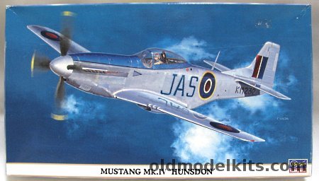 Hasegawa 1/48 Mustang Mk.IV Hunsdon - (P-51), 09432 plastic model kit